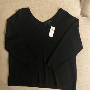 NWT Ann Taylor 3/4 sleeve knit tip  size XL